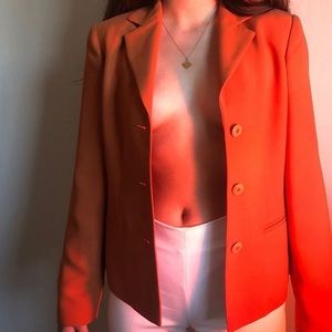 Orange Blazer